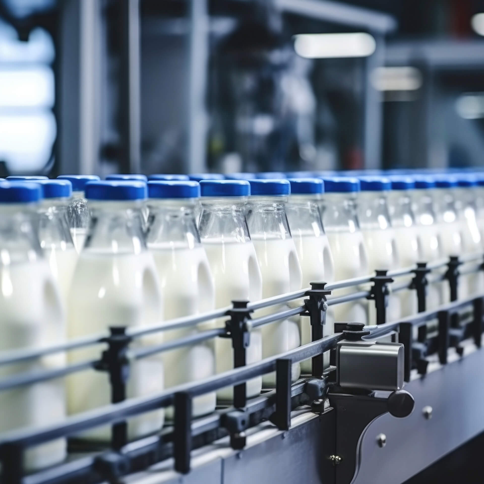 Dairy pasteurization process eliminating bacteria to extend shelf life and ensure product safety.