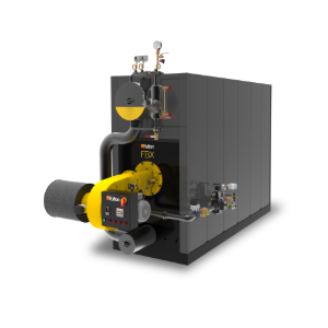 Fulton Boilers- Steam Boilers-6-FBX Horizontal Water tube Boiler