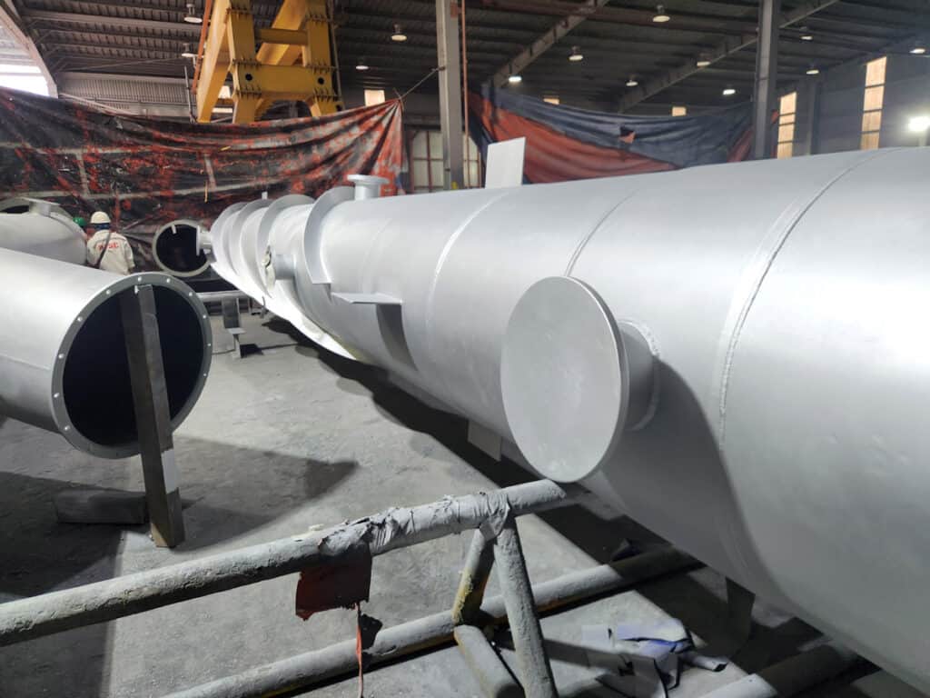 Mining Dust Collection System getting installed at Pilgangoora, Western Australia