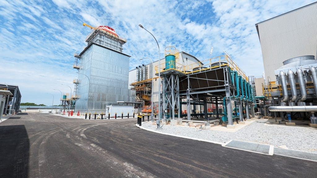 Gas Turbine Exhaust Systems onsite in Singapore