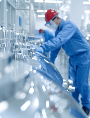 chemical and manufacturing image - showing the need for pfas extraction technology