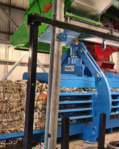 Choose the right baler that Integrates with MRF Systems