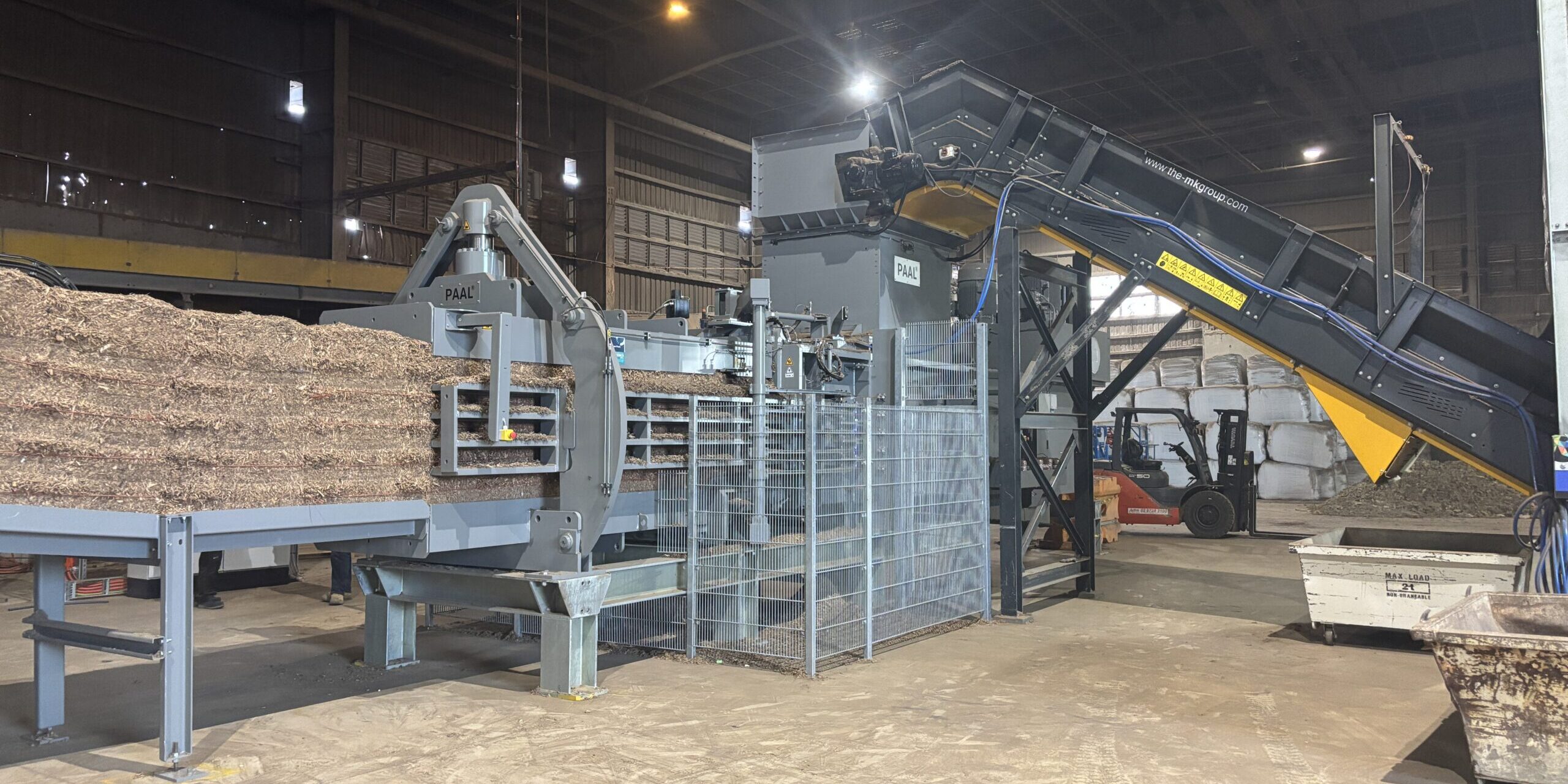 Kadant PAAL Dokon Horizontal Baler,